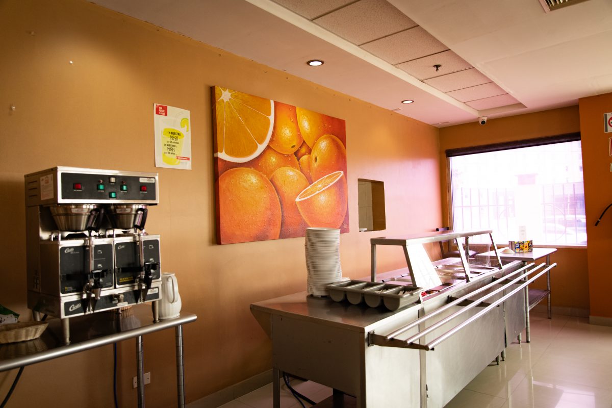 barra buffet restuarante